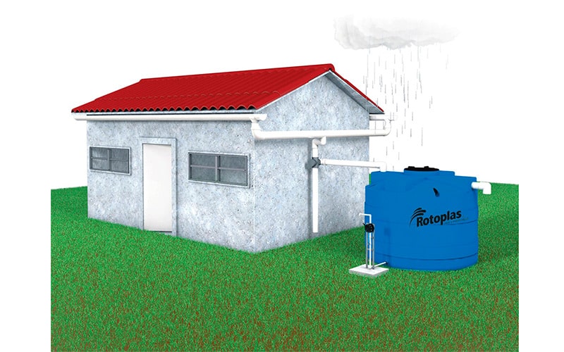 Captación pluvial. La mejor iniciativa para el ahorro de agua.